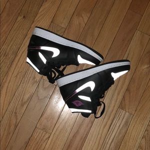 Reflective Pink Air Jordan's
